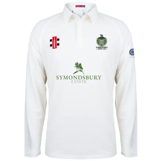 gray-nicolls-symene-cc-senior-matrix-v2-maglia-cricket-manica-lunga-avorio image 1
