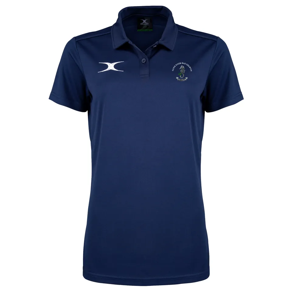gilbert-rugby-colwyn-bay-rfc-junior-photon-ii-polo-manica-corta-blu-navy-scuro image 1