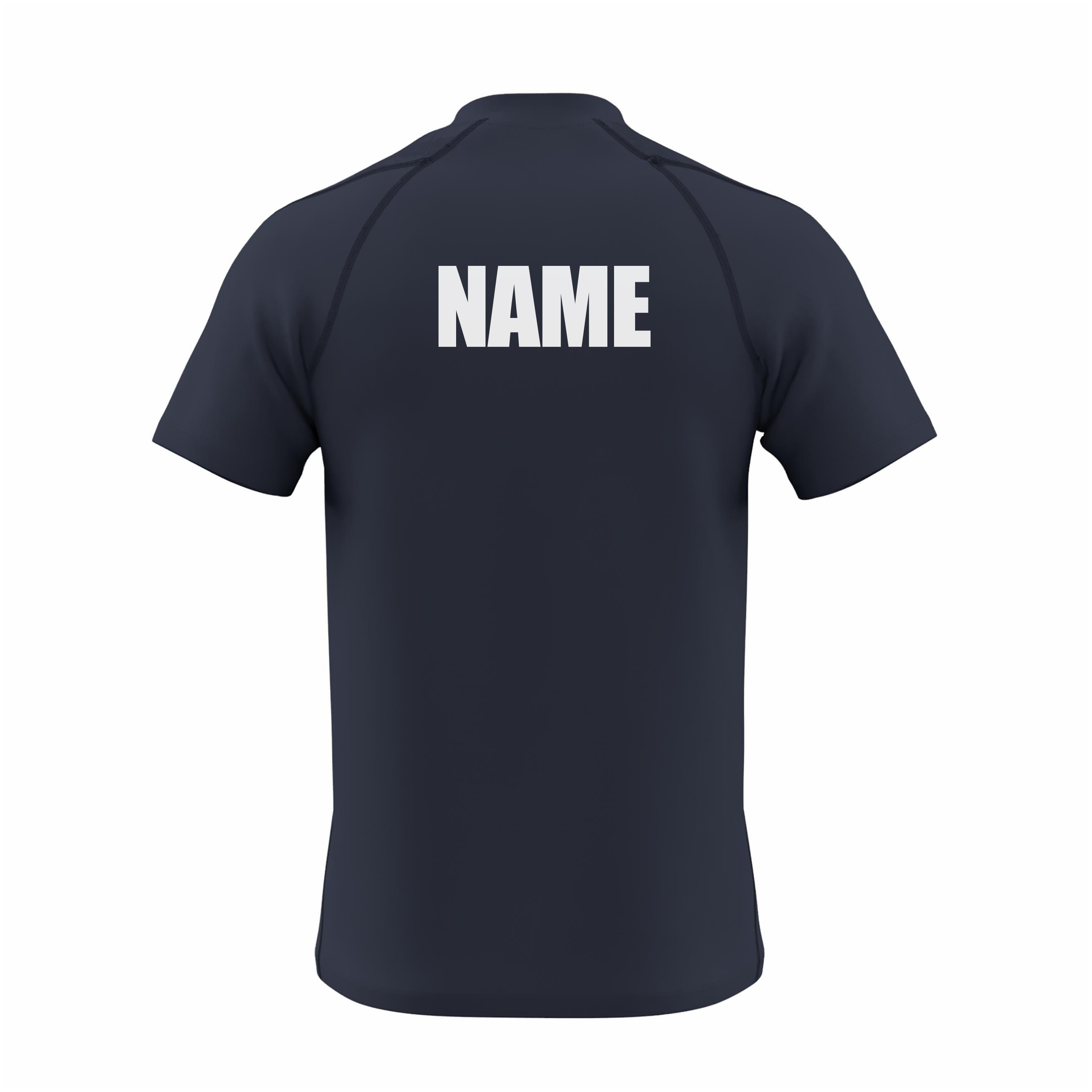 gray-nicolls-matching-green-cc-gts-t-shirt-manica-corta-senior-blu-navy-scuro image 2