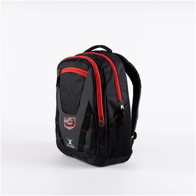 gilbert-rugby-bromsgrove-rfc-club-v4-zaino-senior-nero-rosso image 1