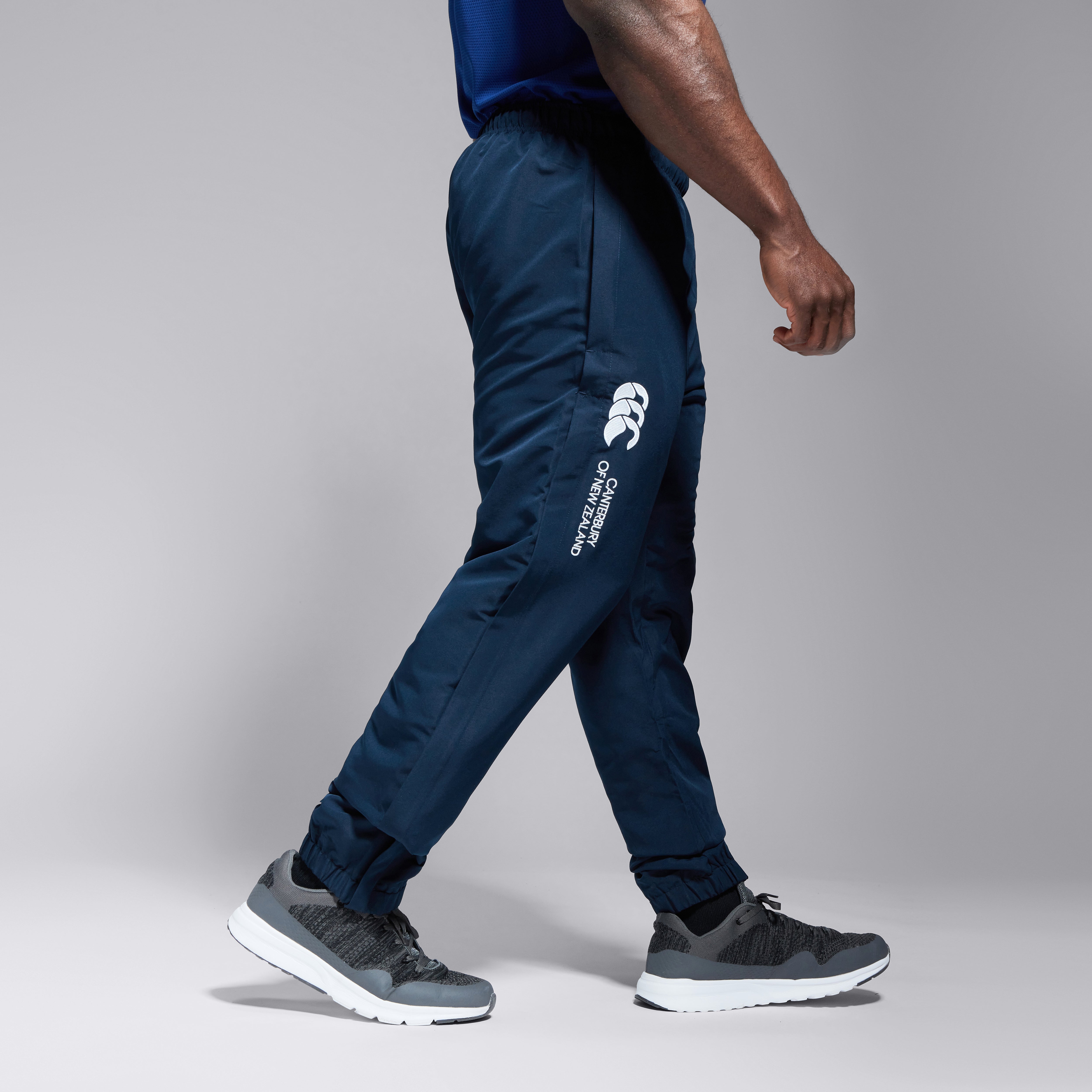 canterbury-mens-cuffed-stadium-pant-blu-navy-pantalone-tuta-uomo-con-polsino image 2