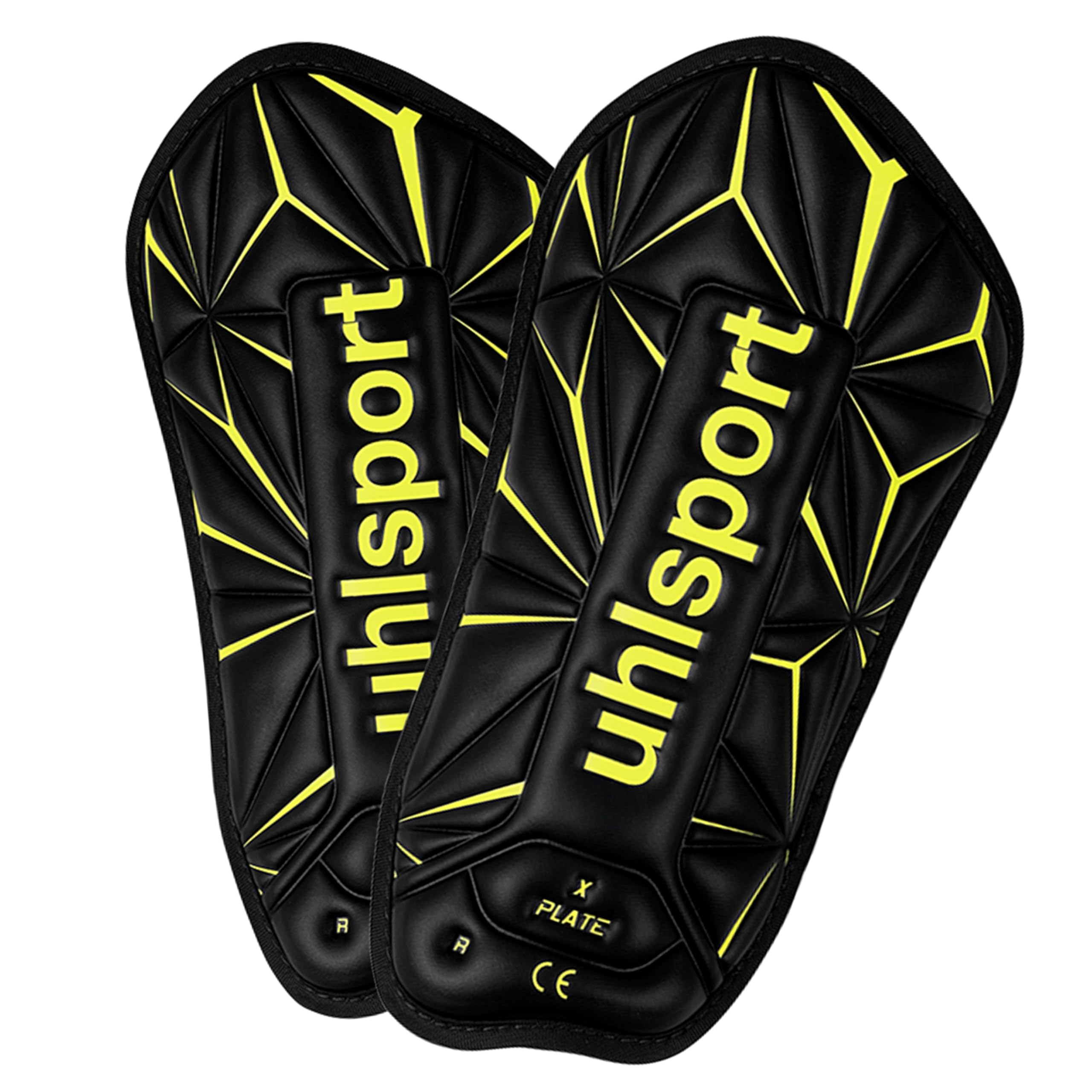 uhlsport-x-plate-parastinchi-da-calcio-uomo-con-calza-a-compressione image 1