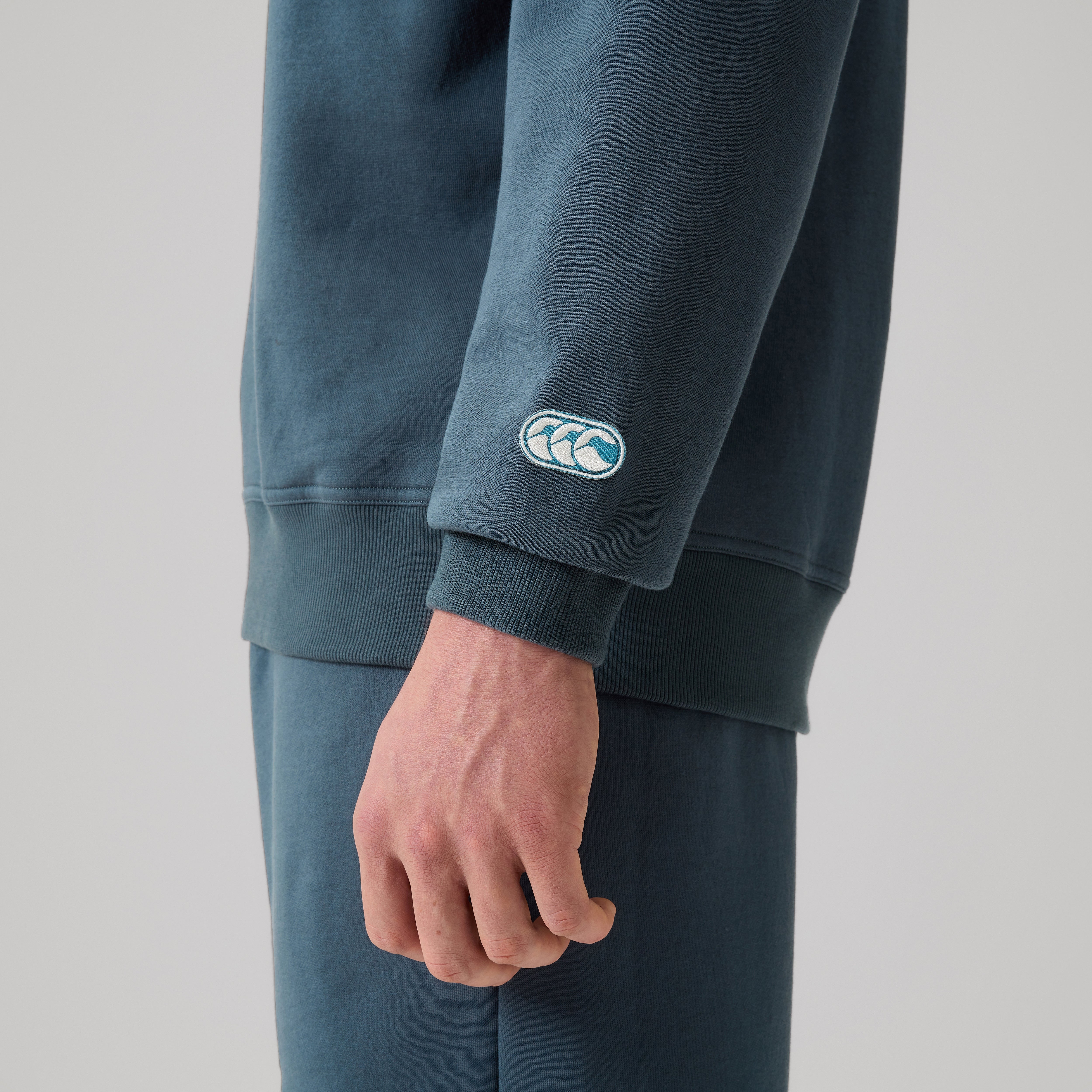 canterbury-everyday-crew-sweatshirt-uomo-felpa-girocollo-grigia image 6