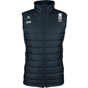 gilbert-rugby-hampshire-referees-pro-gilet-bodywarmer-blu-navy-donna-adulto image 1