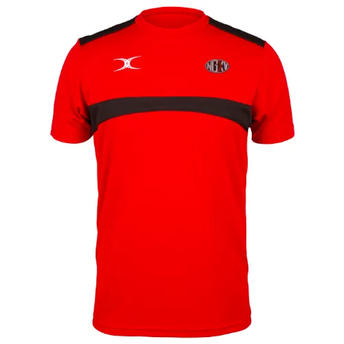 gilbert-rugby-next-gen-xv-photon-t-shirt-uomo-rosso-nero image 1
