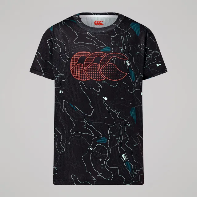 canterbury-tempo-t-shirt-junior-unisex-nera image 1