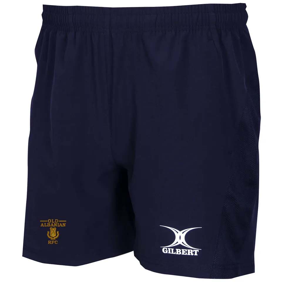 gilbert-rugby-old-albanians-rfc-leisure-pantaloncini-senior-blu-navy-scuro image 1