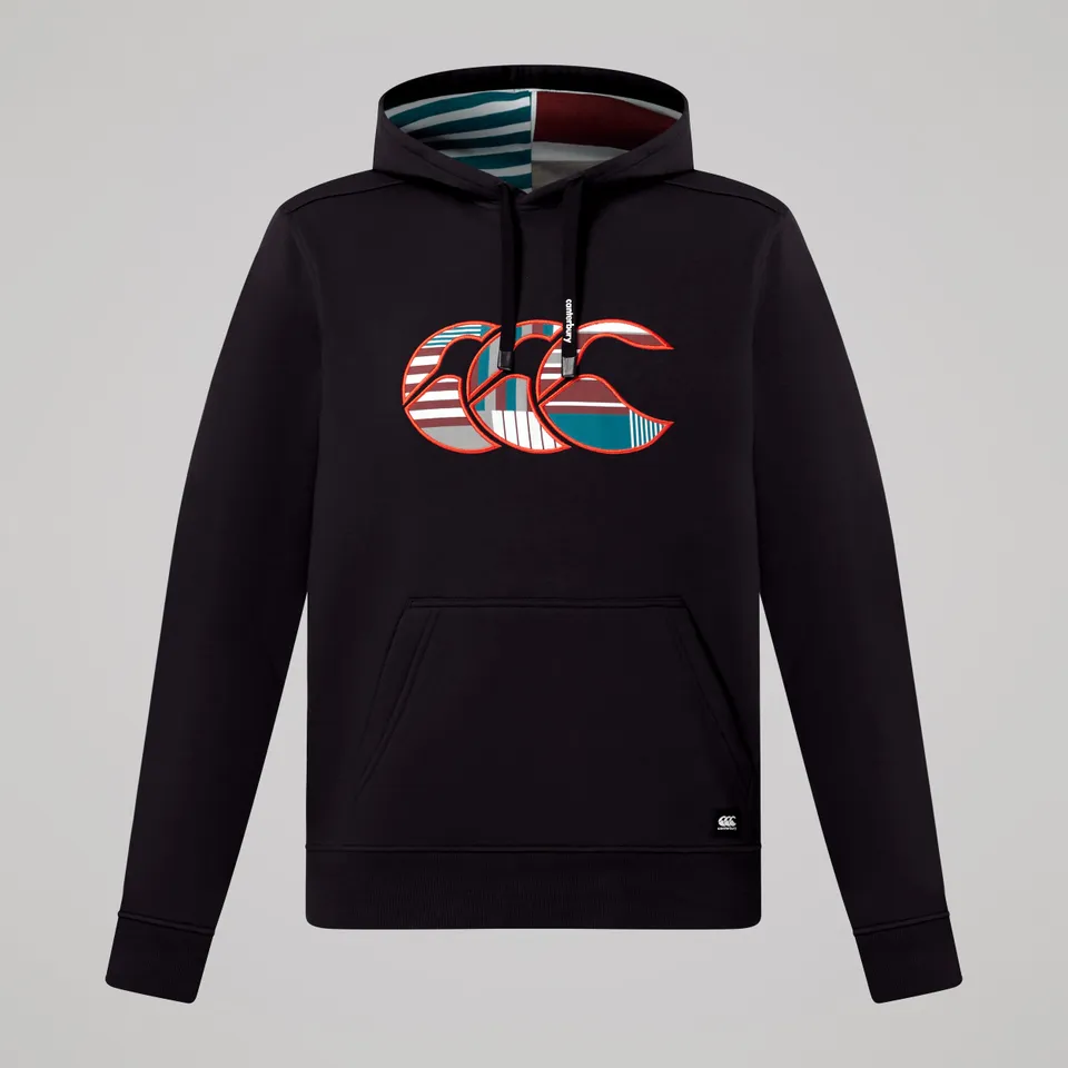 canterbury-uglies-logo-hoodie-uomo-nero-felpa-con-cappuccio image 1