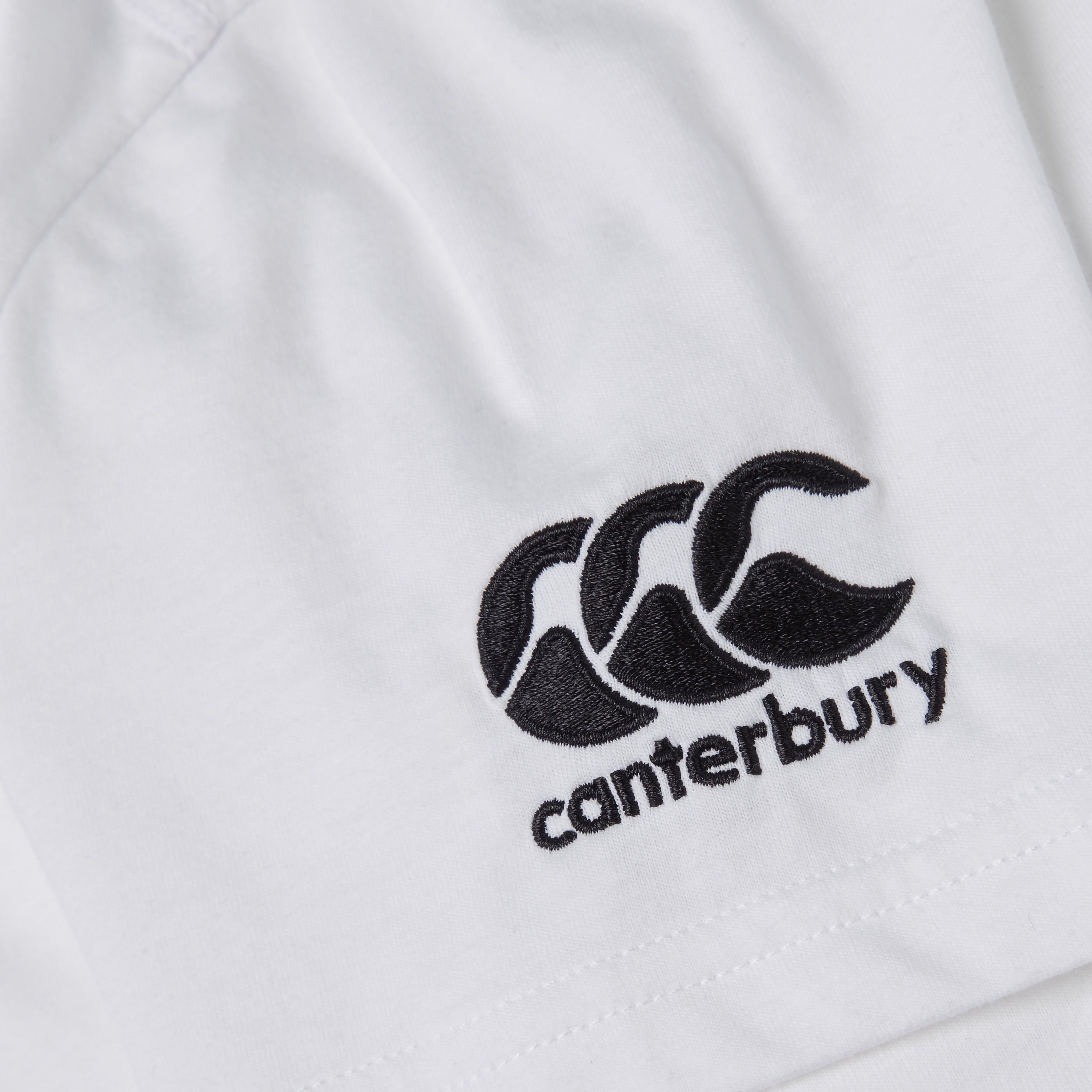 canterbury-junior-club-plain-tee-t-shirt-bianco image 7