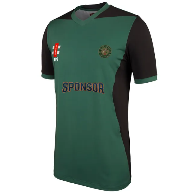 gray-nicolls-houghton-main-cc-junior-pro-performance-maglia-t20-verde-nero-manic image 1