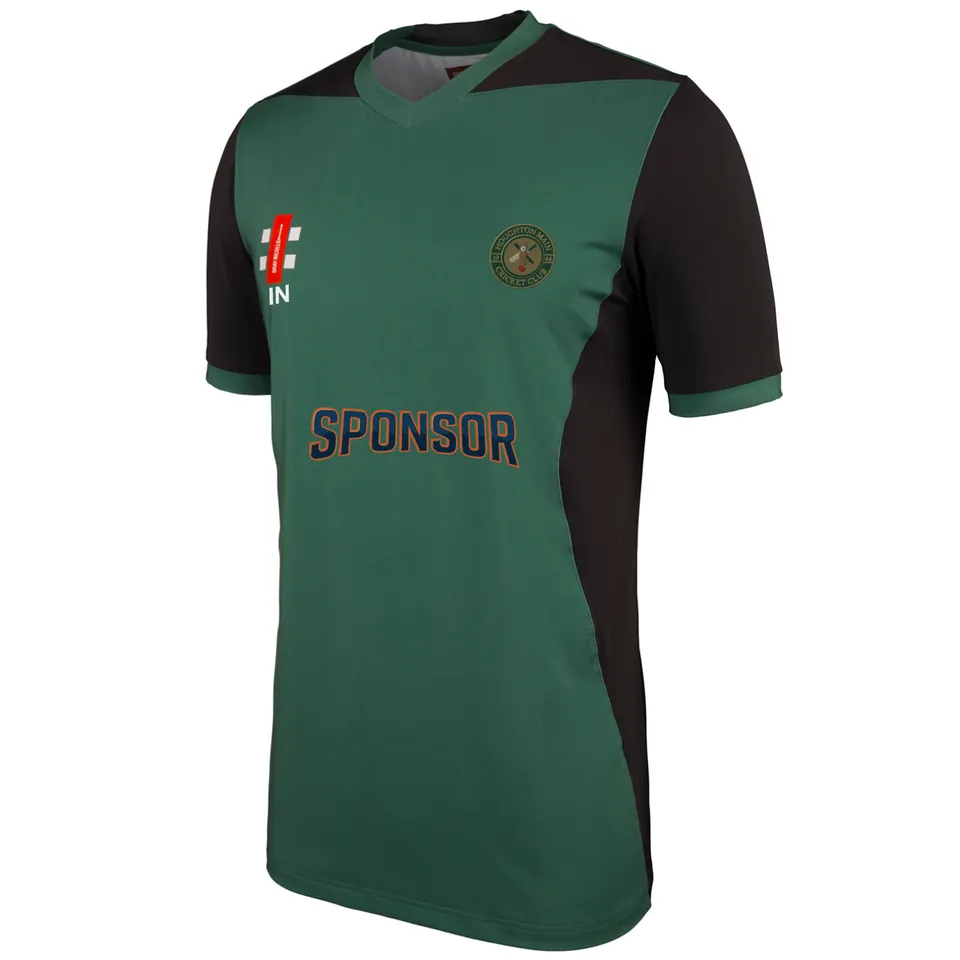gray-nicolls-houghton-main-cc-junior-pro-performance-maglia-t20-verde-nero-manic image 1