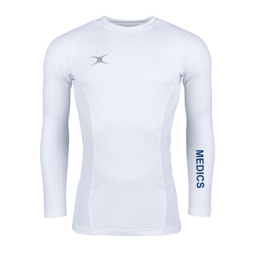 grays-atomic-x-ii-baselayer-top-rugby-senior-newcastle-medics-hc-bianco image 1