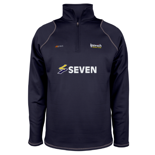 grays-quest-2-1-4-zip-fleece-ipswich-hockey-club-adulto-pile-blu-navy image 1
