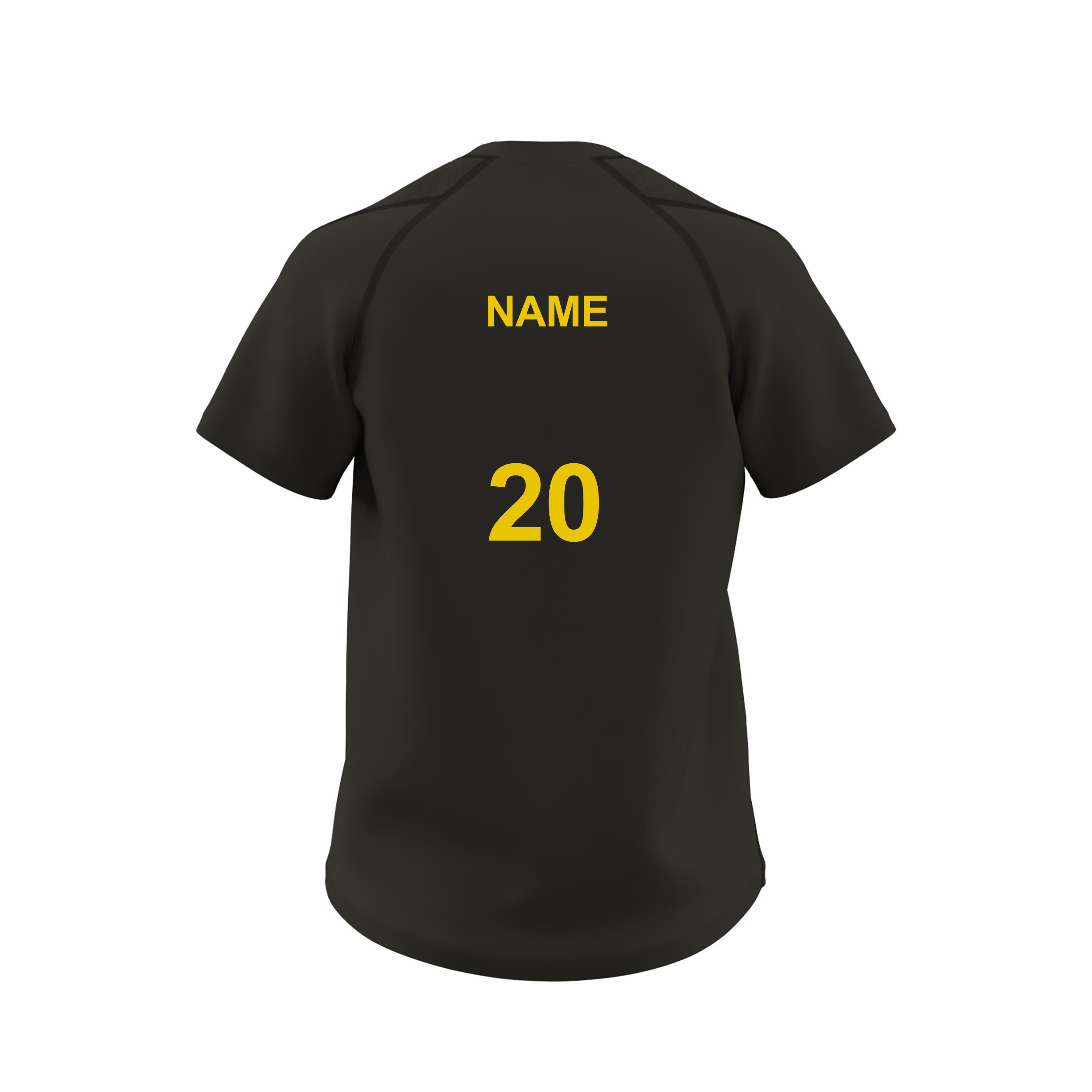 gray-nicolls-gts-t-shirt-manica-corta-donna-nera-luton-women-girls-cricket-club image 2