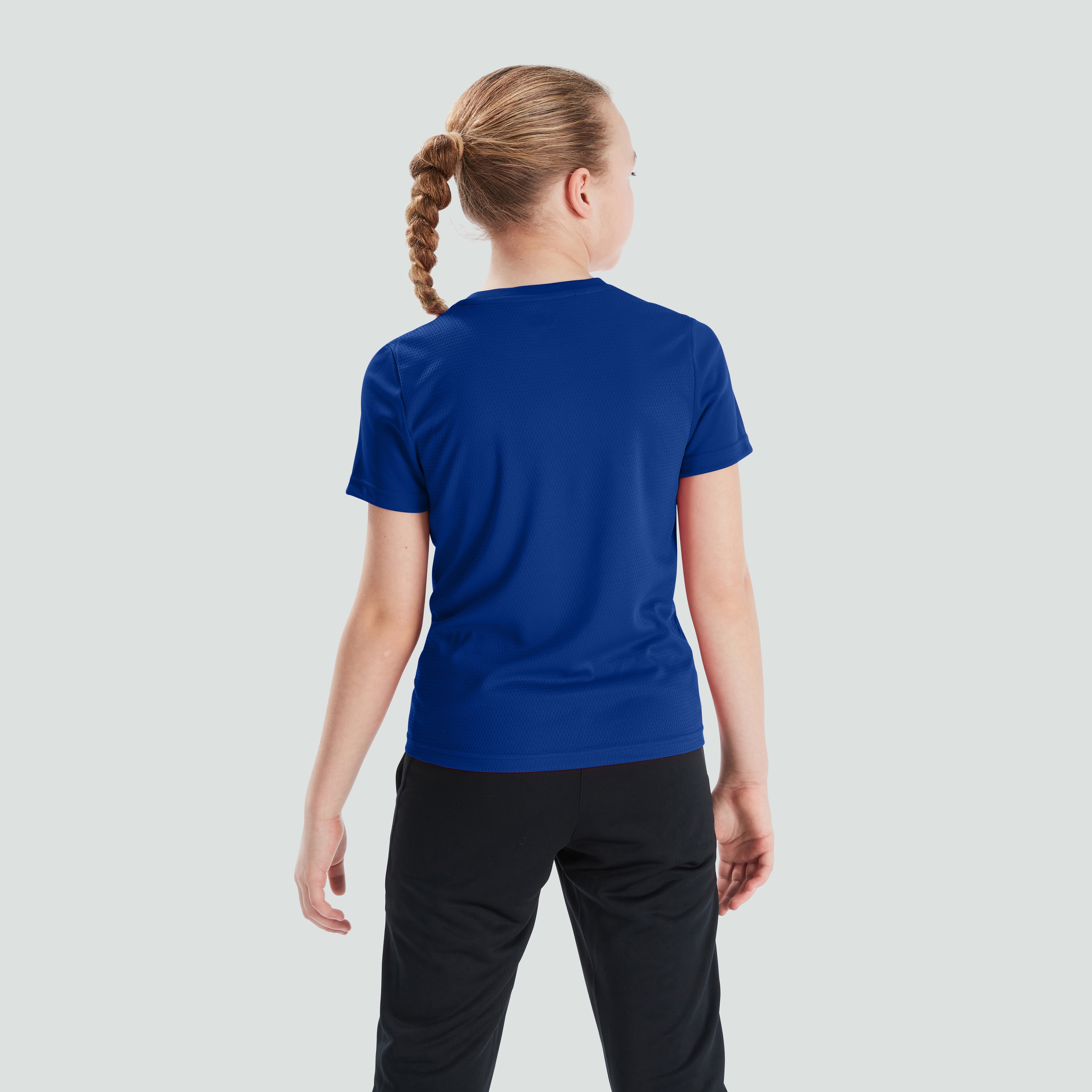 canterbury-club-dry-tee-maglia-rugby-junior-unisex-blu image 2
