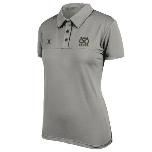 gilbert-rugby-pro-polo-donna-staffordshire-rugby-union-society-of-referees-grigi image 1
