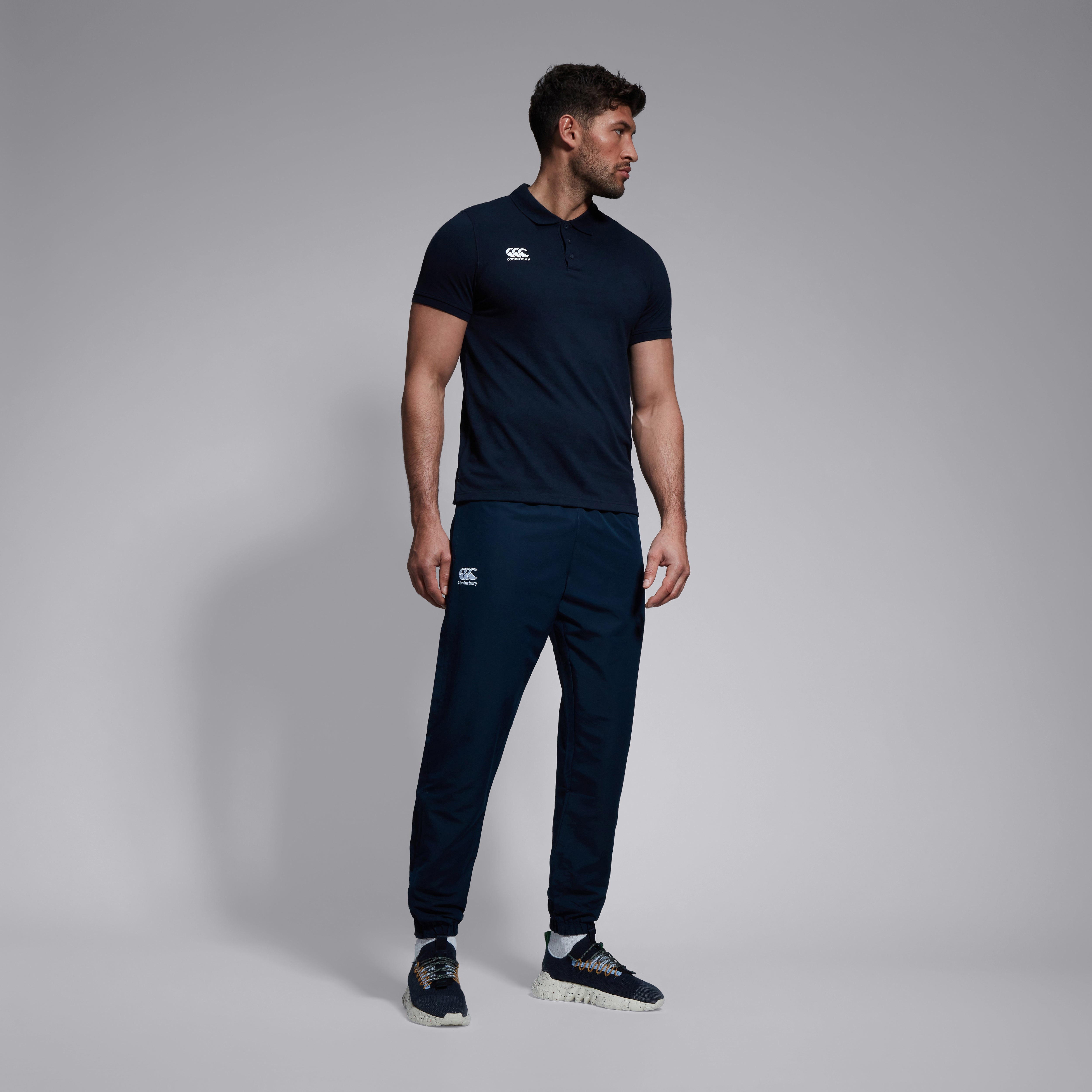 canterbury-club-pantaloni-tuta-uomo-blu-navy-con-polso-affusolato image 3