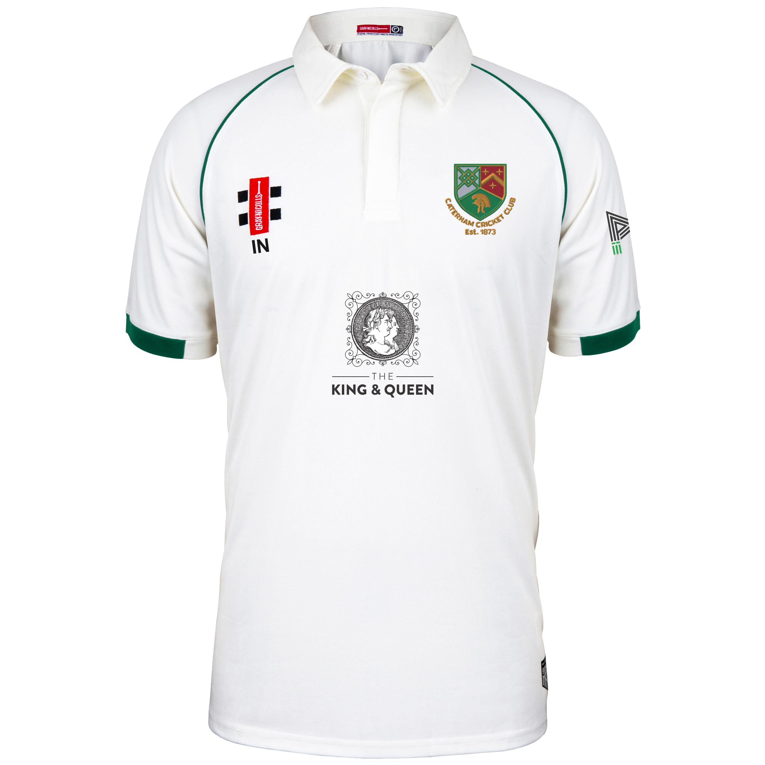 gray-nicolls-caterham-cc-matrix-v2-maglia-cricket-manica-corta-senior-avorio-ver image 1