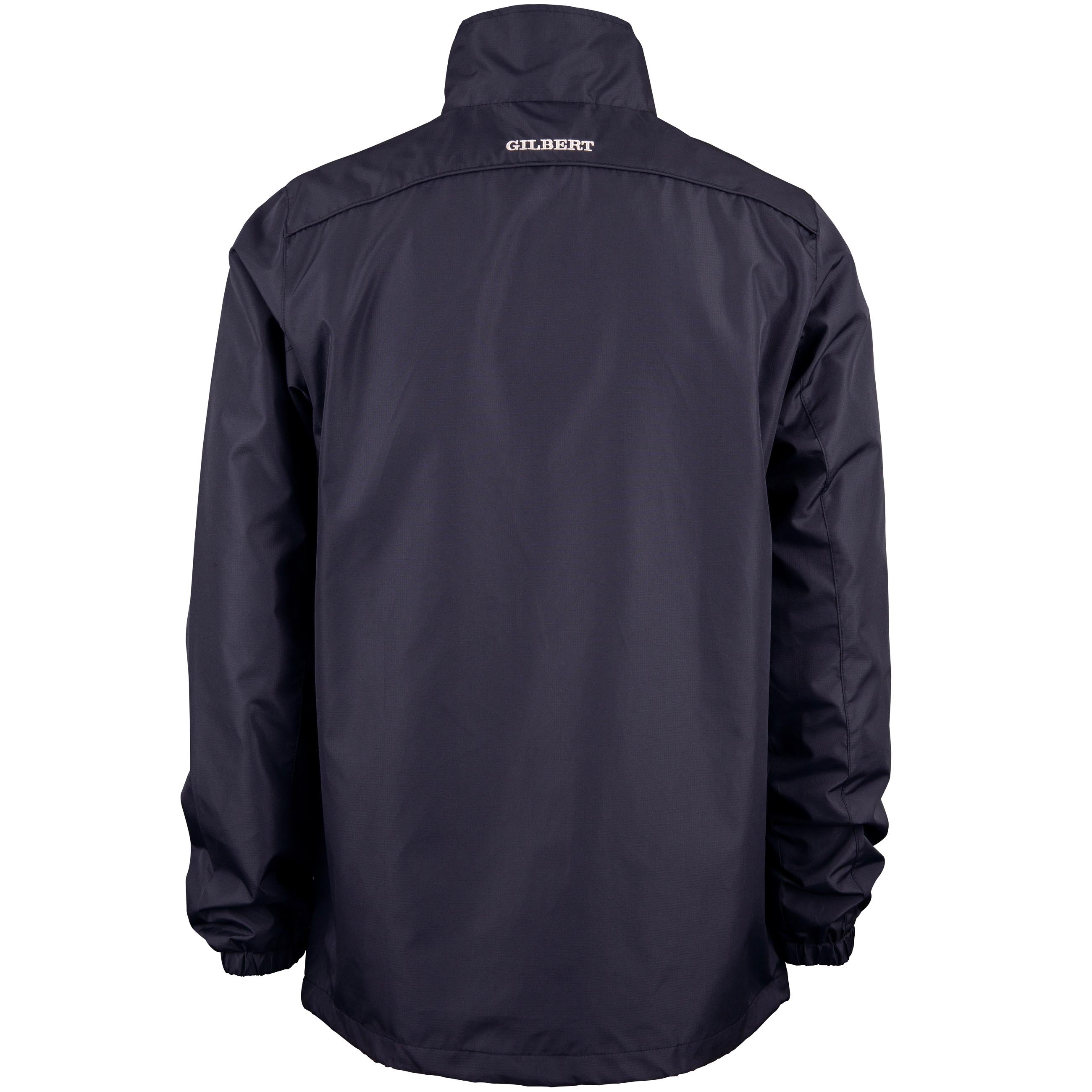 gilbert-rugby-photon-giacca-1-4-zip-junior-nera-antipioggia-leggera image 4