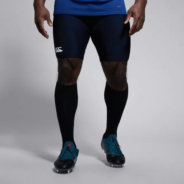 canterbury-thermoreg-pantaloncini-termici-rugby-uomo-blu-navy image 1
