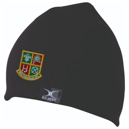 gilbert-rugby-new-tredegar-rfc-cappello-beanie-adulto-nero image 1