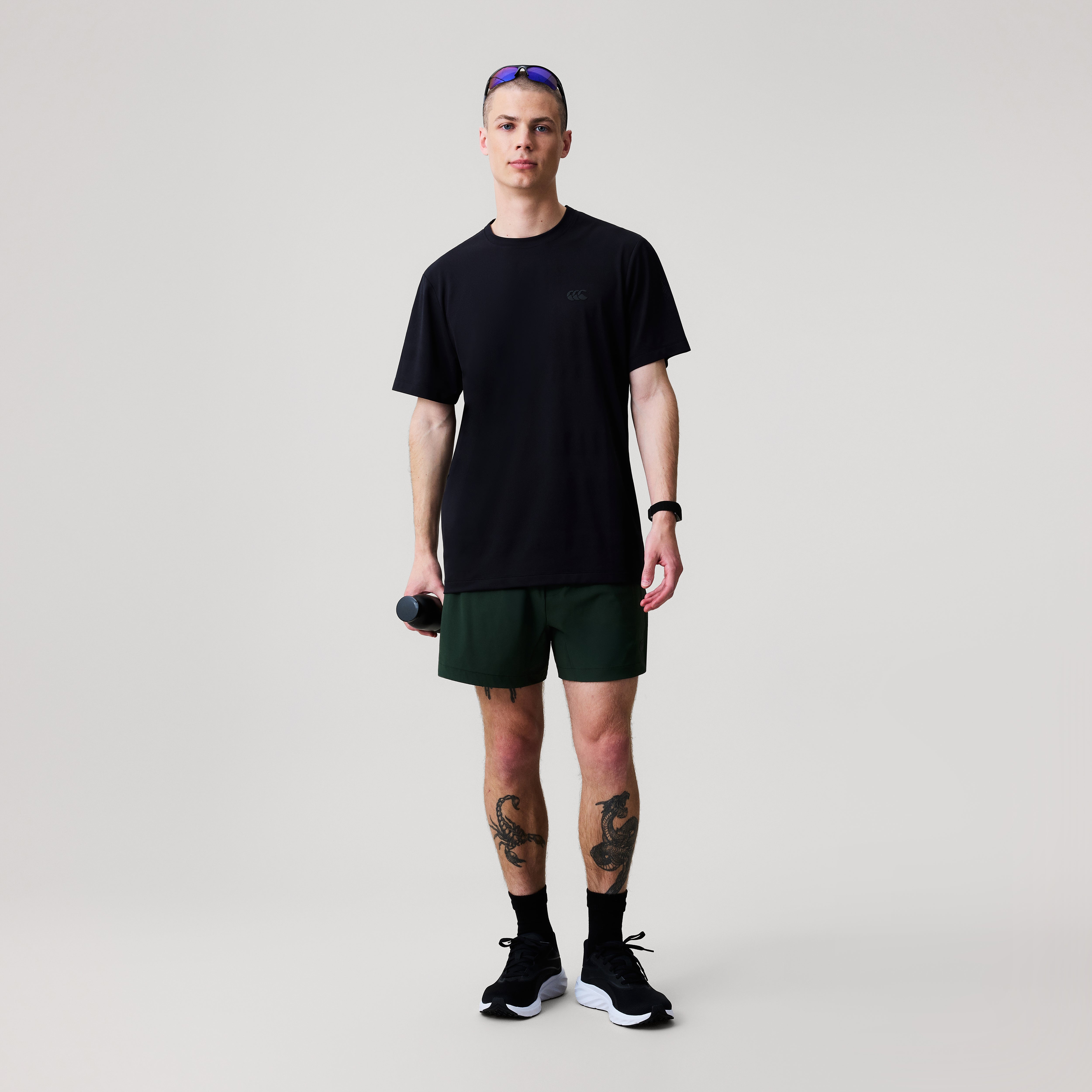 canterbury-everest-woven-shorts-pantaloncini-training-uomo-verdi image 1