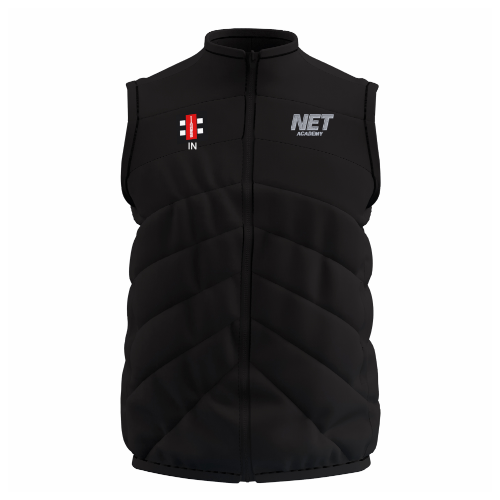 gray-nicolls-gts-gilet-bodywarmer-senior-nero-net-academy image 1