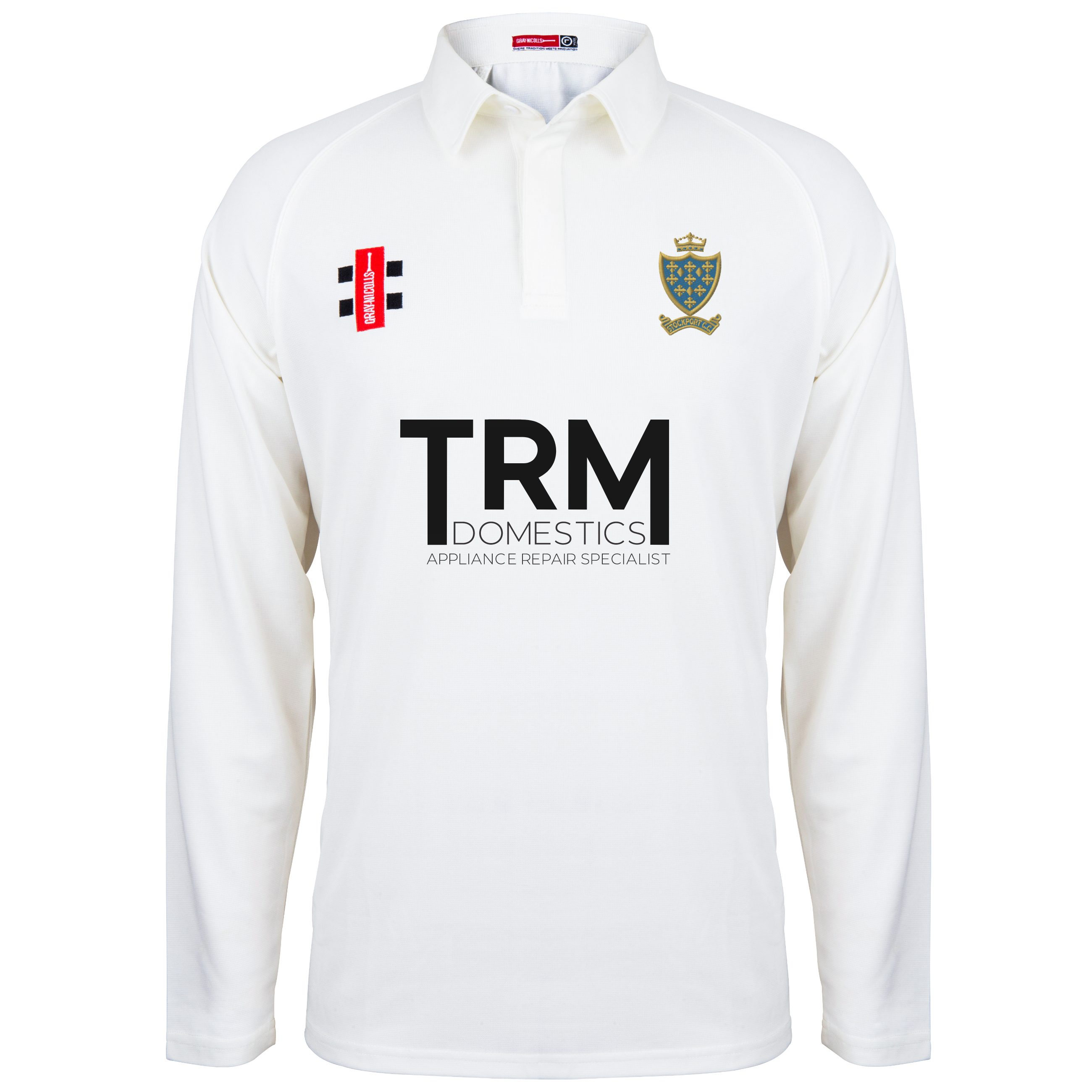 gray-nicolls-stockport-matrix-v2-maglia-cricket-manica-lunga-senior-avorio image 1