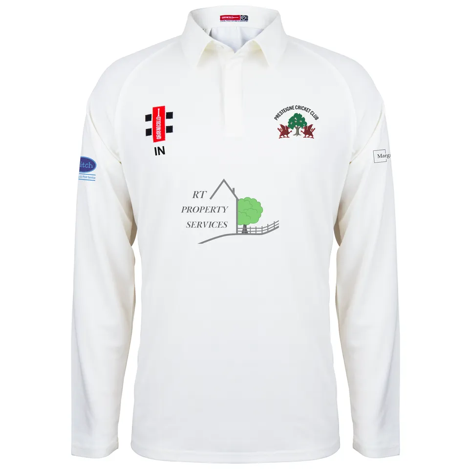 gray-nicolls-presteigne-cc-matrix-v2-maglia-match-manica-lunga-avorio-senior image 1