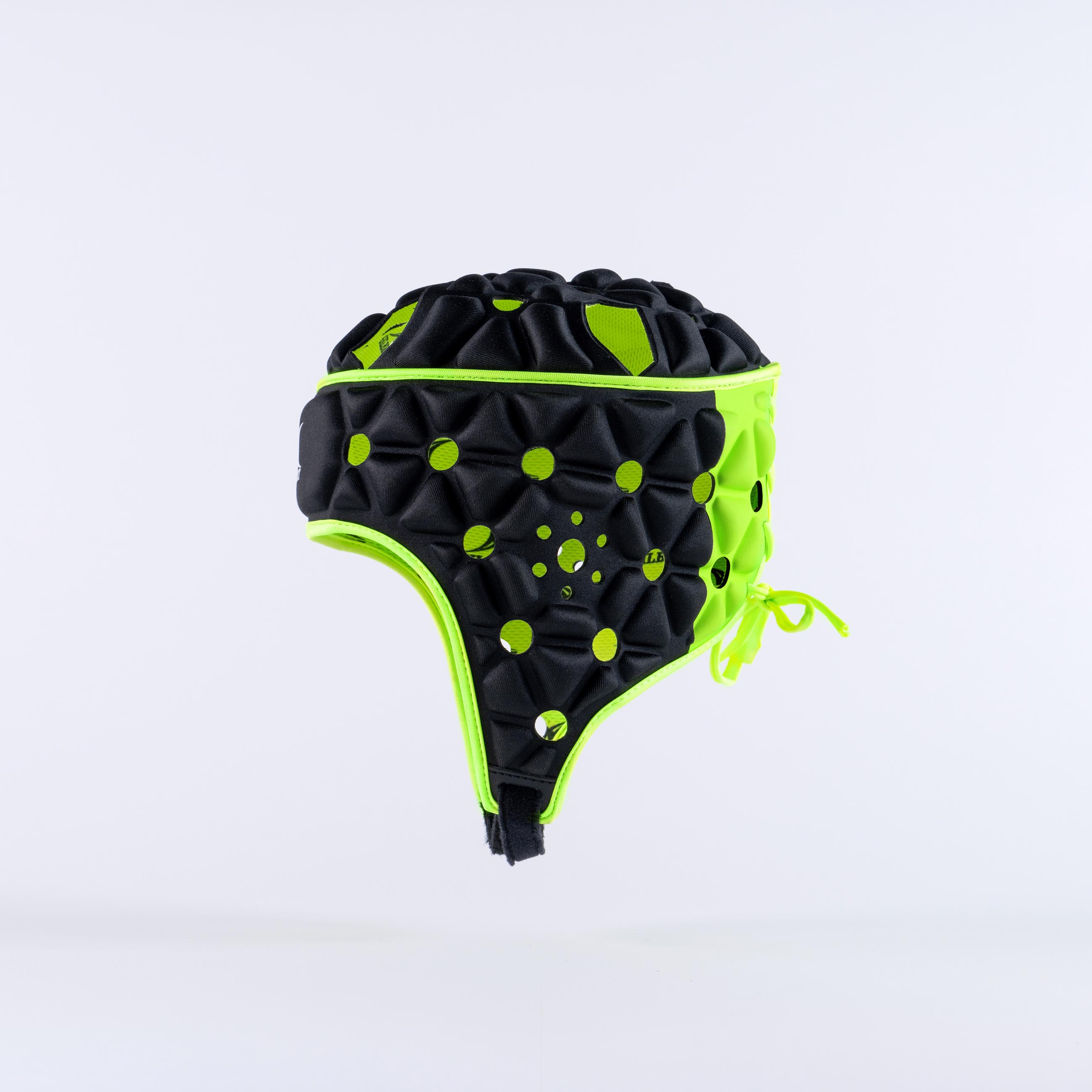 gilbert-rugby-air-headguard-caschetto-rugby-nero-rosso image 2