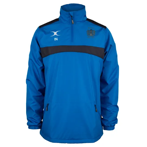 gilbert-rugby-dunfermline-rfc-photon-giacca-1-4-zip-bambino-royal-blu-navy image 1