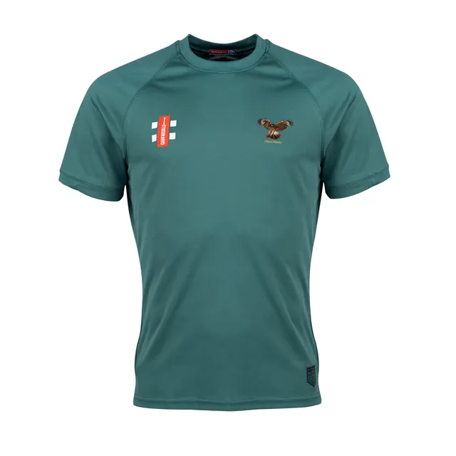 gray-nicolls-matrix-v2-t-shirt-donna-verde-hilton-cricket-club-maglia-cricket-ma image 1