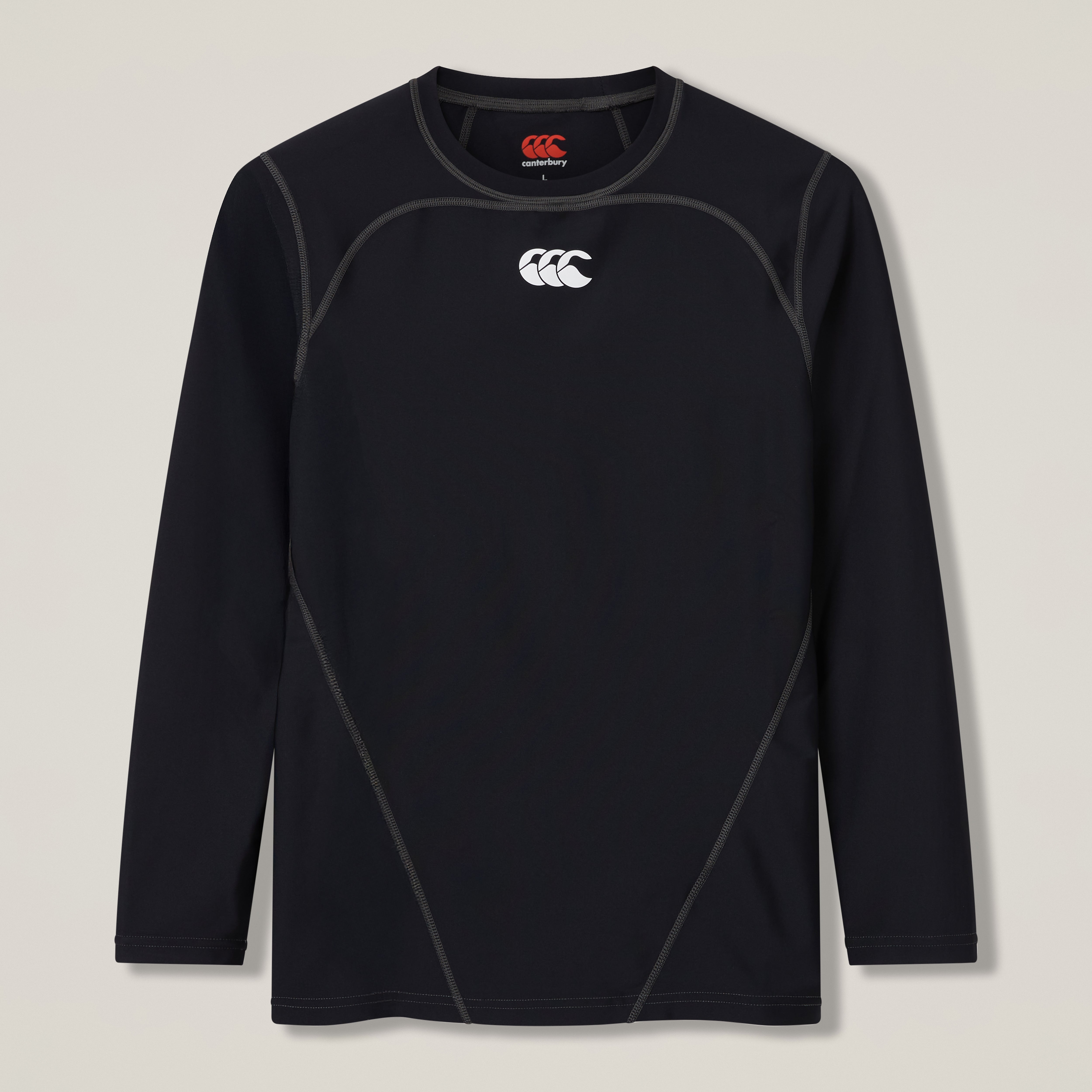 canterbury-baselayer-maglia-termica-manica-lunga-uomo-nero image 1