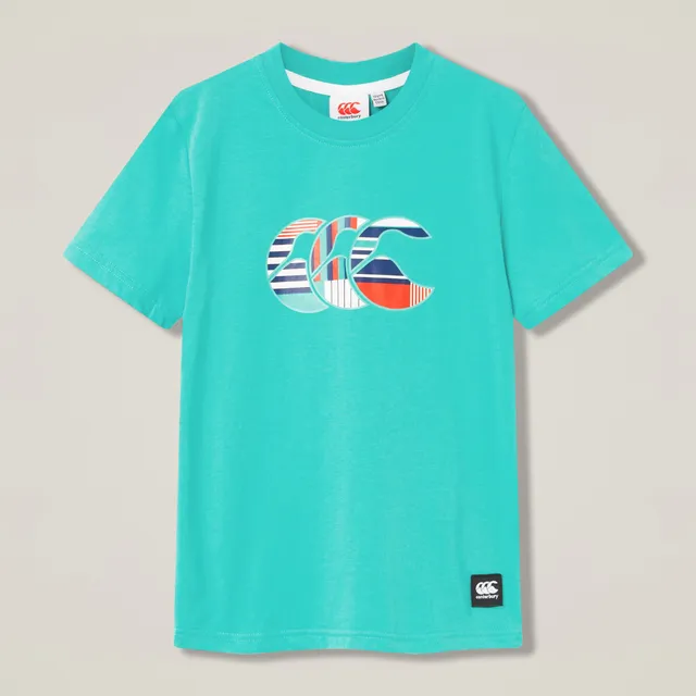 canterbury-kids-uglies-logo-t-shirt-turchese image 1