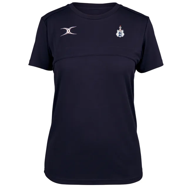 gilbert-rugby-brighton-rfc-photon-ii-t-shirt-donna-blu-navy-manica-corta image 1
