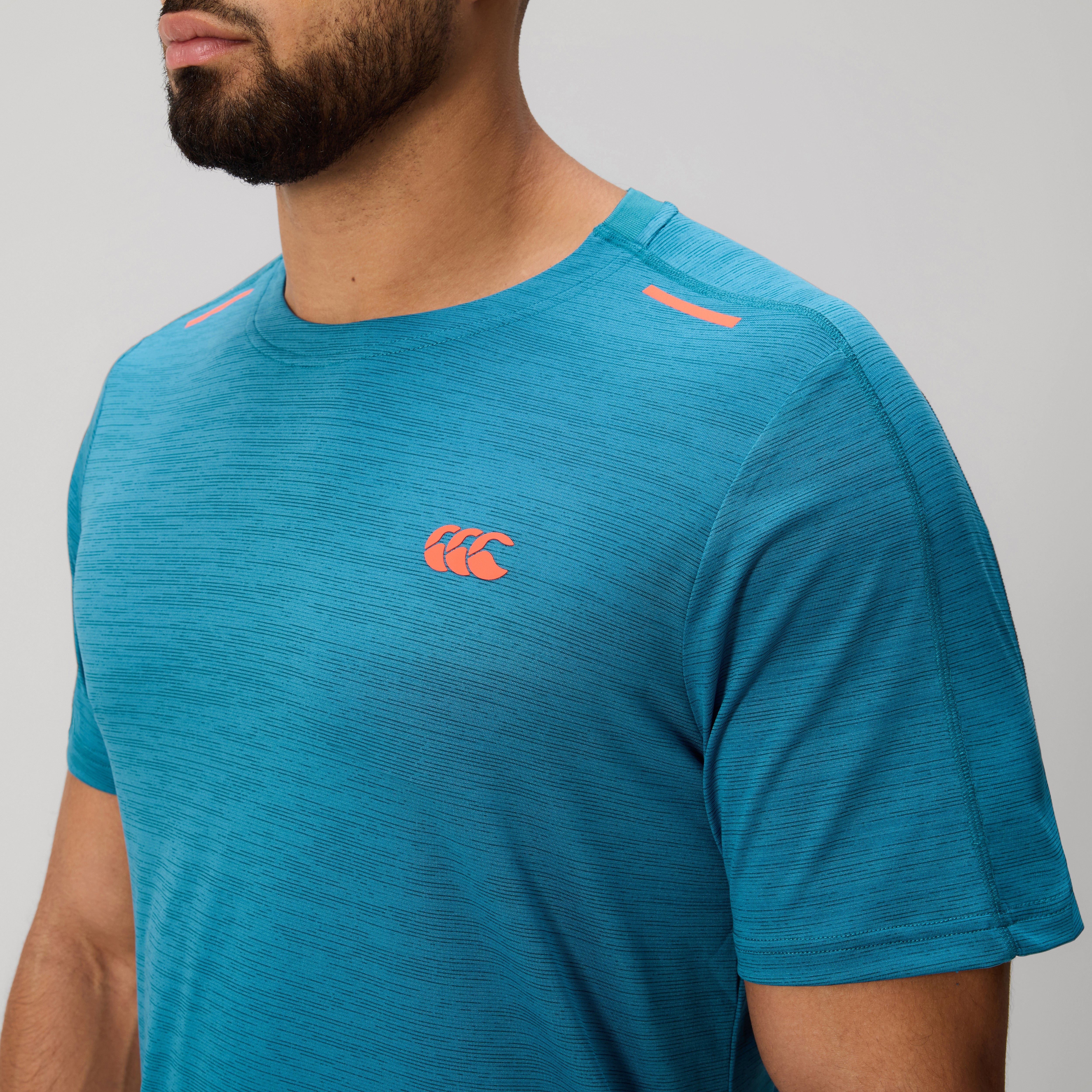 canterbury-tempo-t-shirt-training-uomo-blu-relaxed-fit image 7