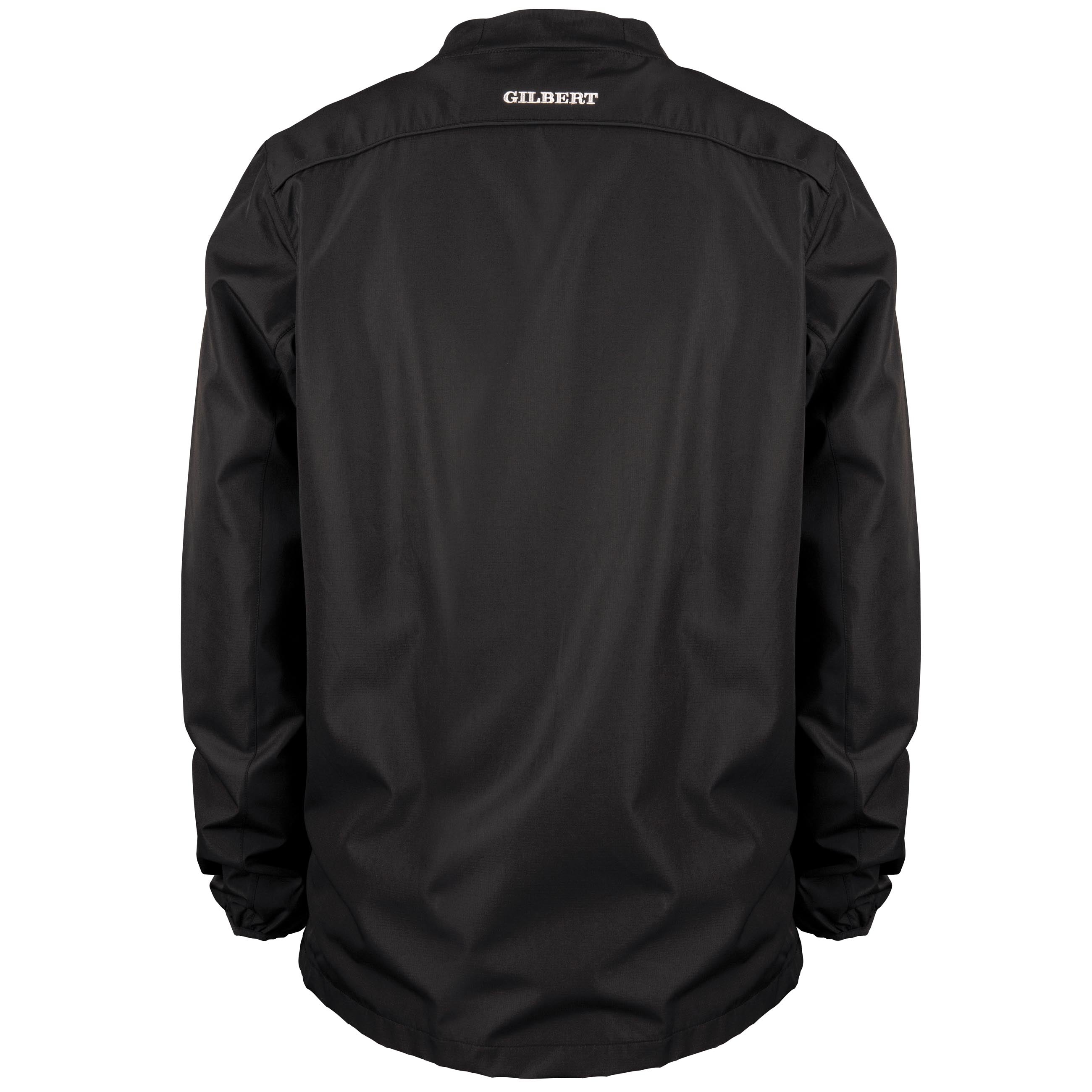 gilbert-rugby-photon-warm-up-top-junior-nero-oro image 8