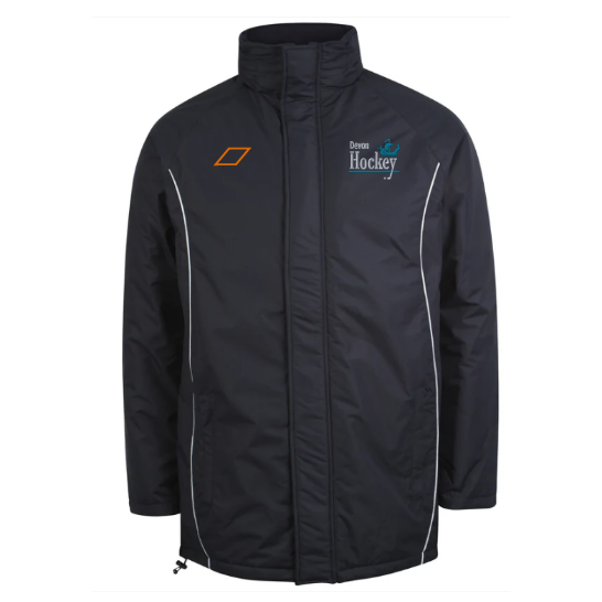 grays-devon-hockey-association-senior-giacca-stadium-navy-silver image 1