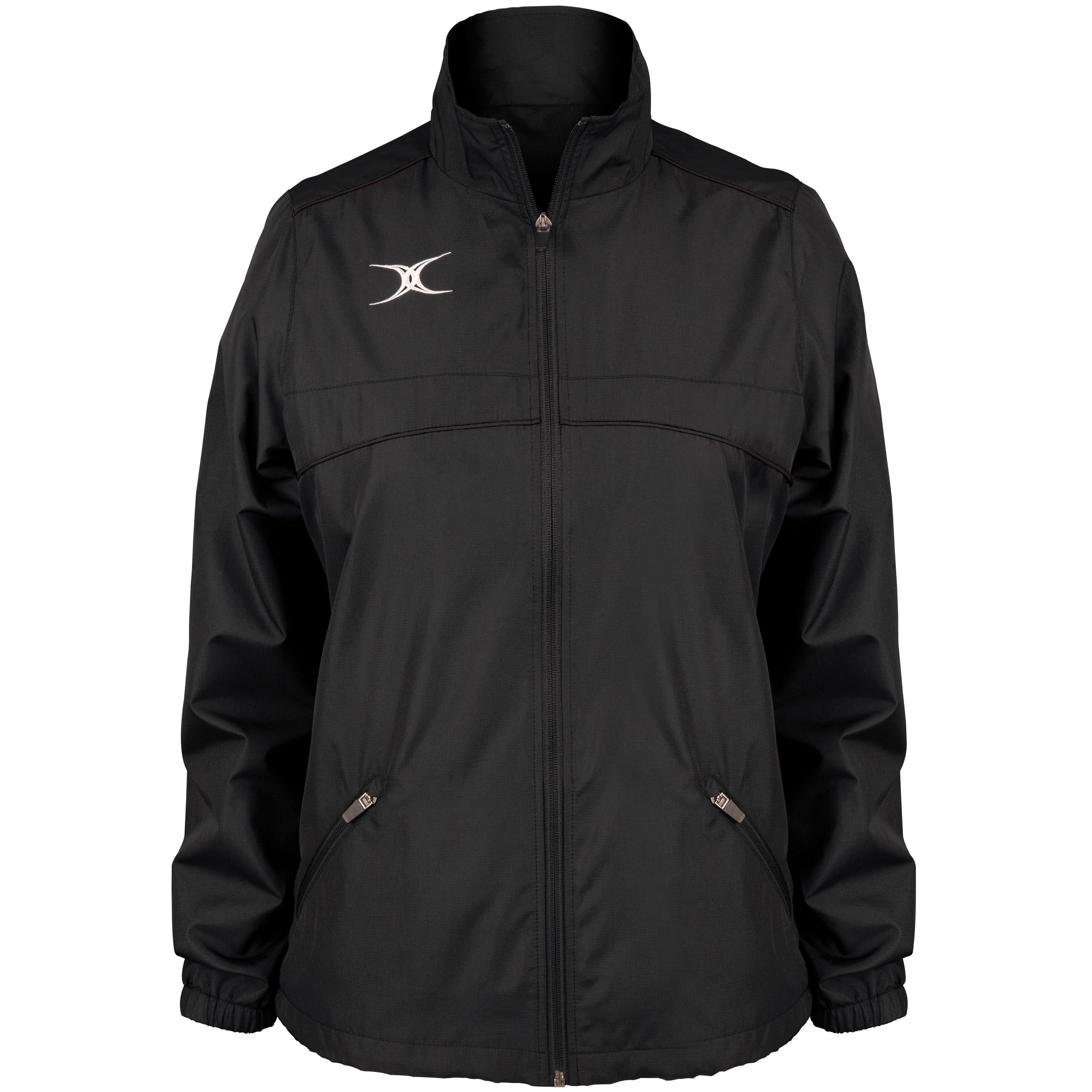 gilbert-rugby-photon-giacca-full-zip-donna-nero-blu-navy image 1