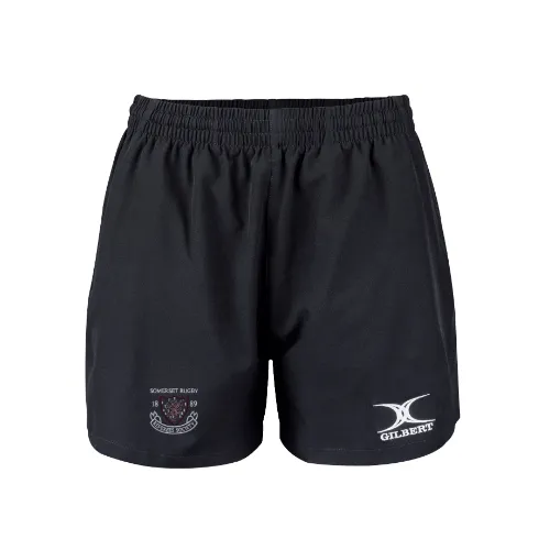 gilbert-rugby-photon-pantaloncini-rugby-donna-nero-somerset-rugby-referees-socie image 1