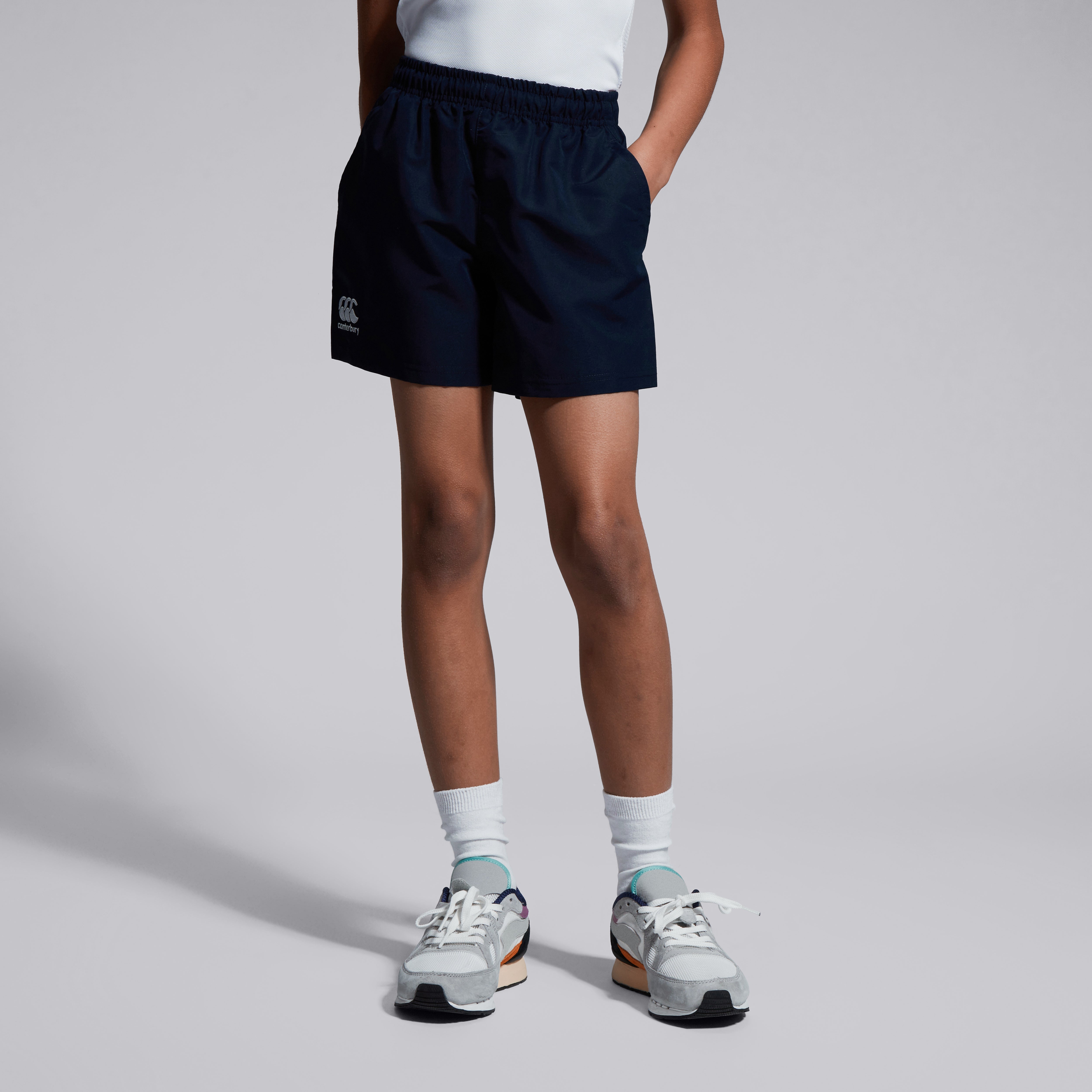 canterbury-club-short-junior-unisex-blu-navy-pantaloncino-training image 5