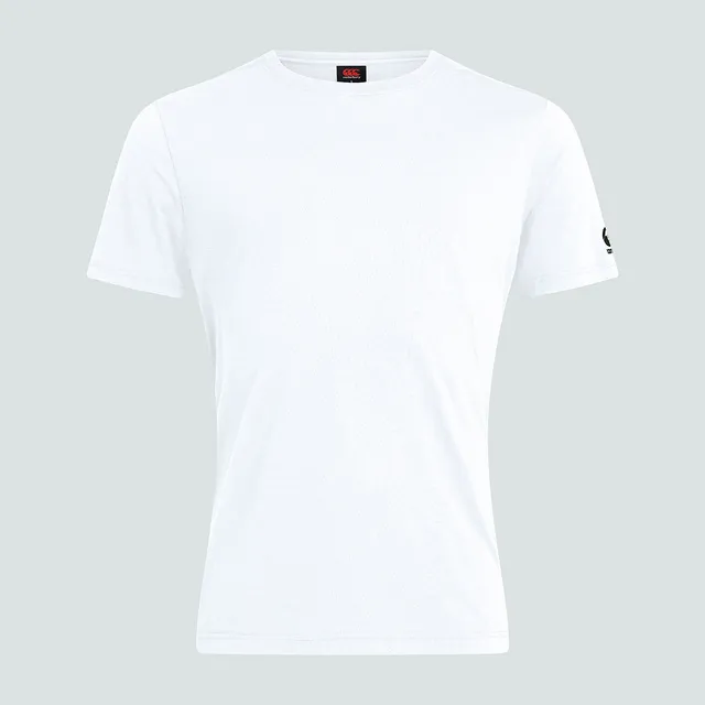 canterbury-club-plain-tee-t-shirt-rugby-uomo-bianca image 1