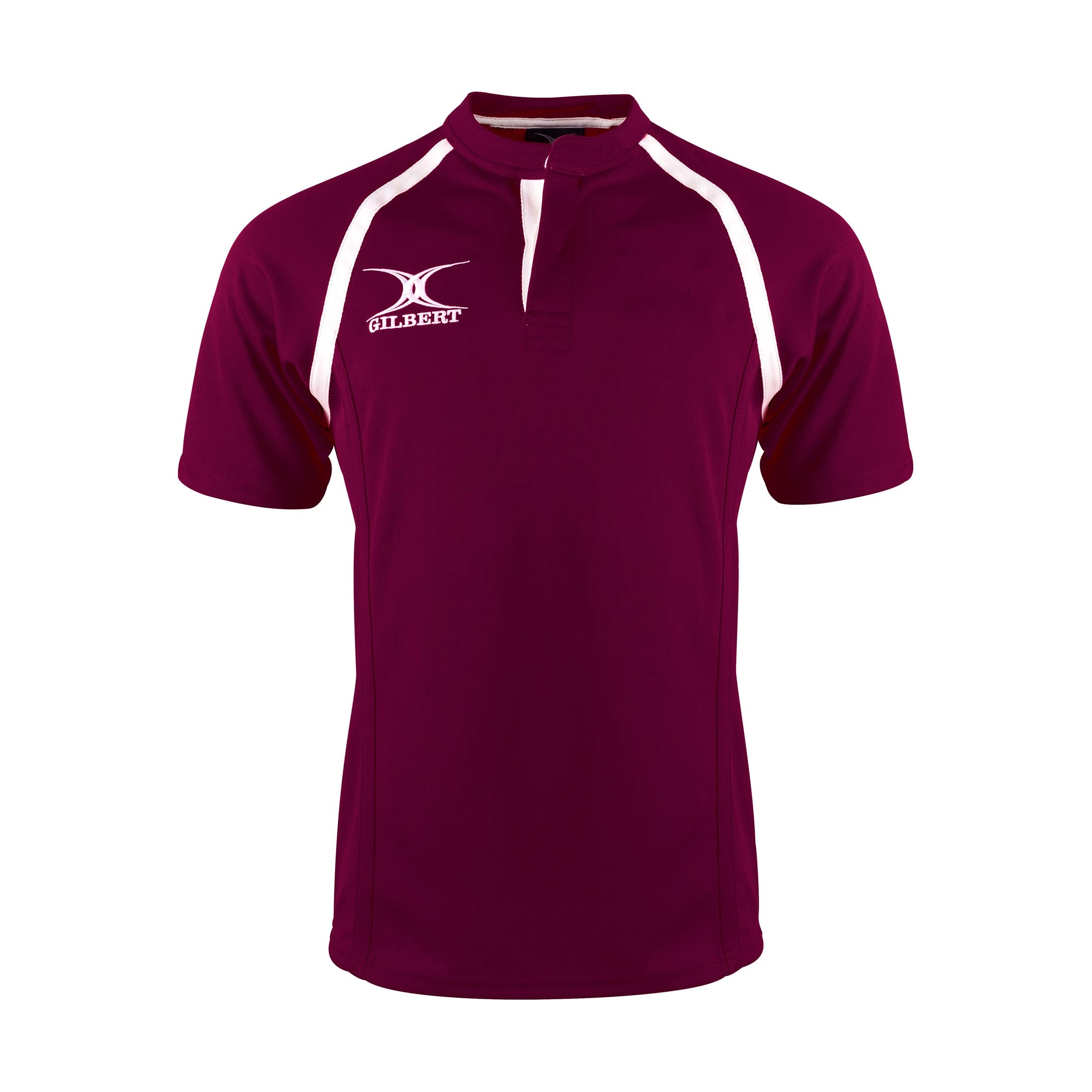 gilbert-rugby-xact-maglia-match-senior-nero-blu-navy-scuro image 1
