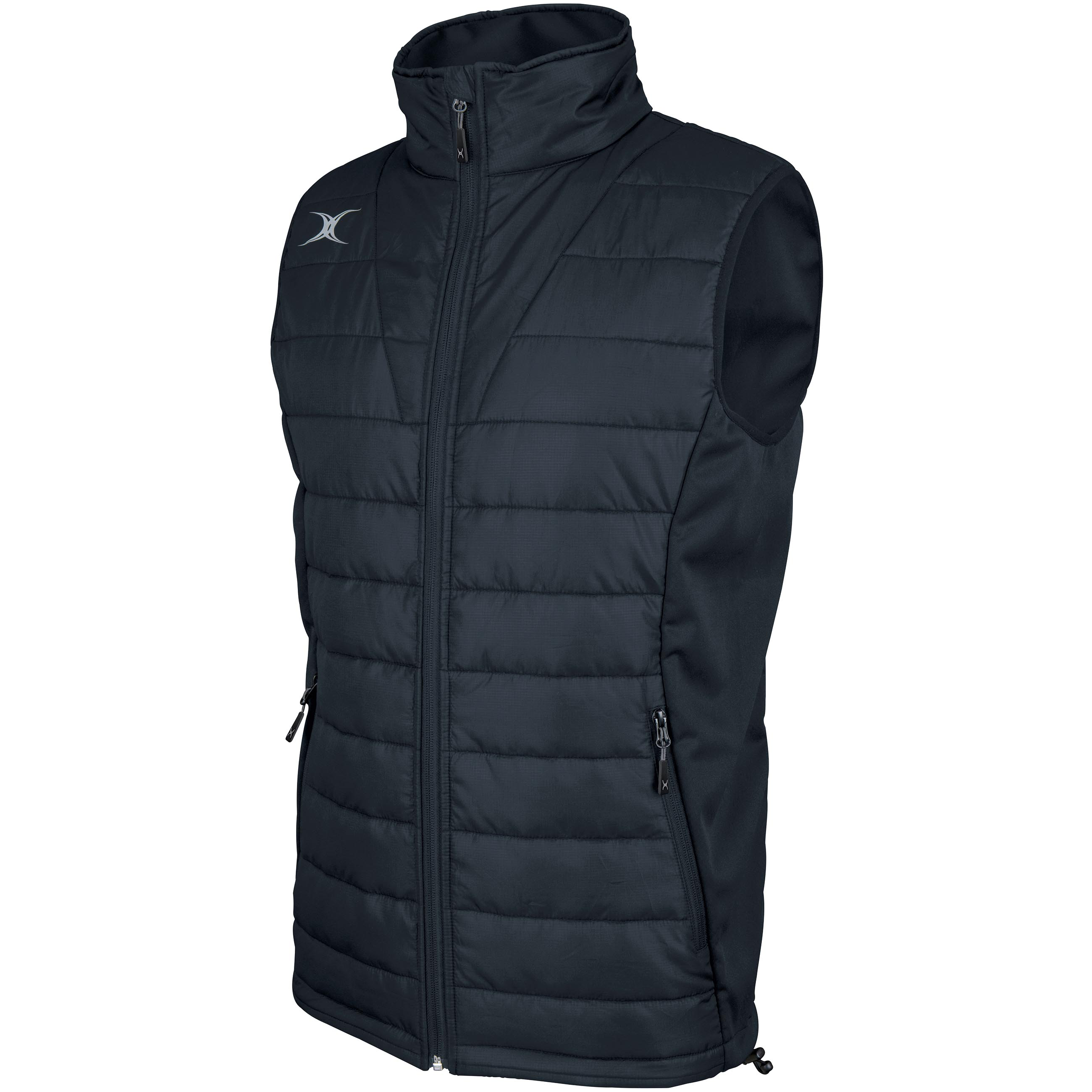 gilbert-rugby-pro-bodywarmer-gilet-uomo-nero image 2