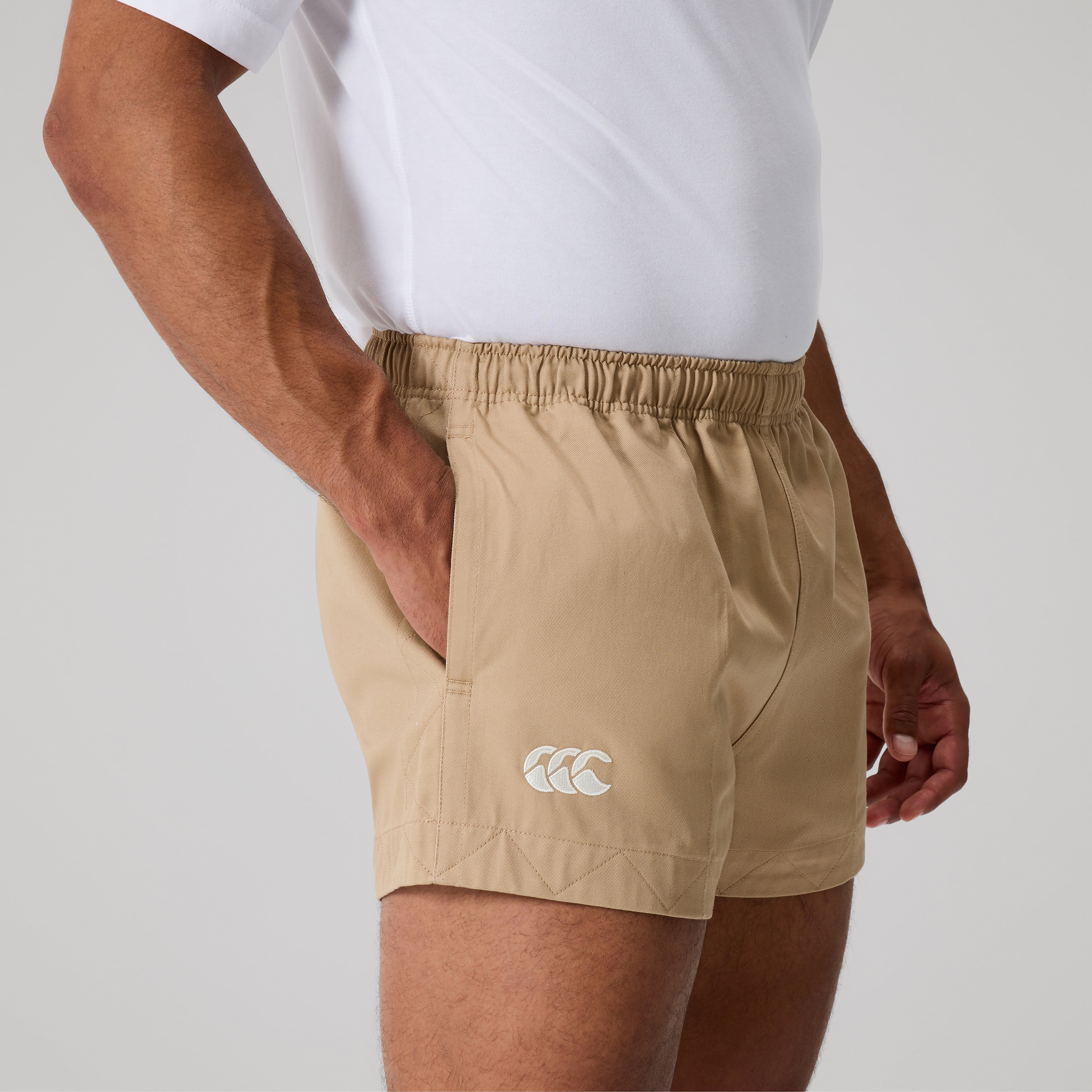 canterbury-retro-pantaloncino-uomo-marrone image 7