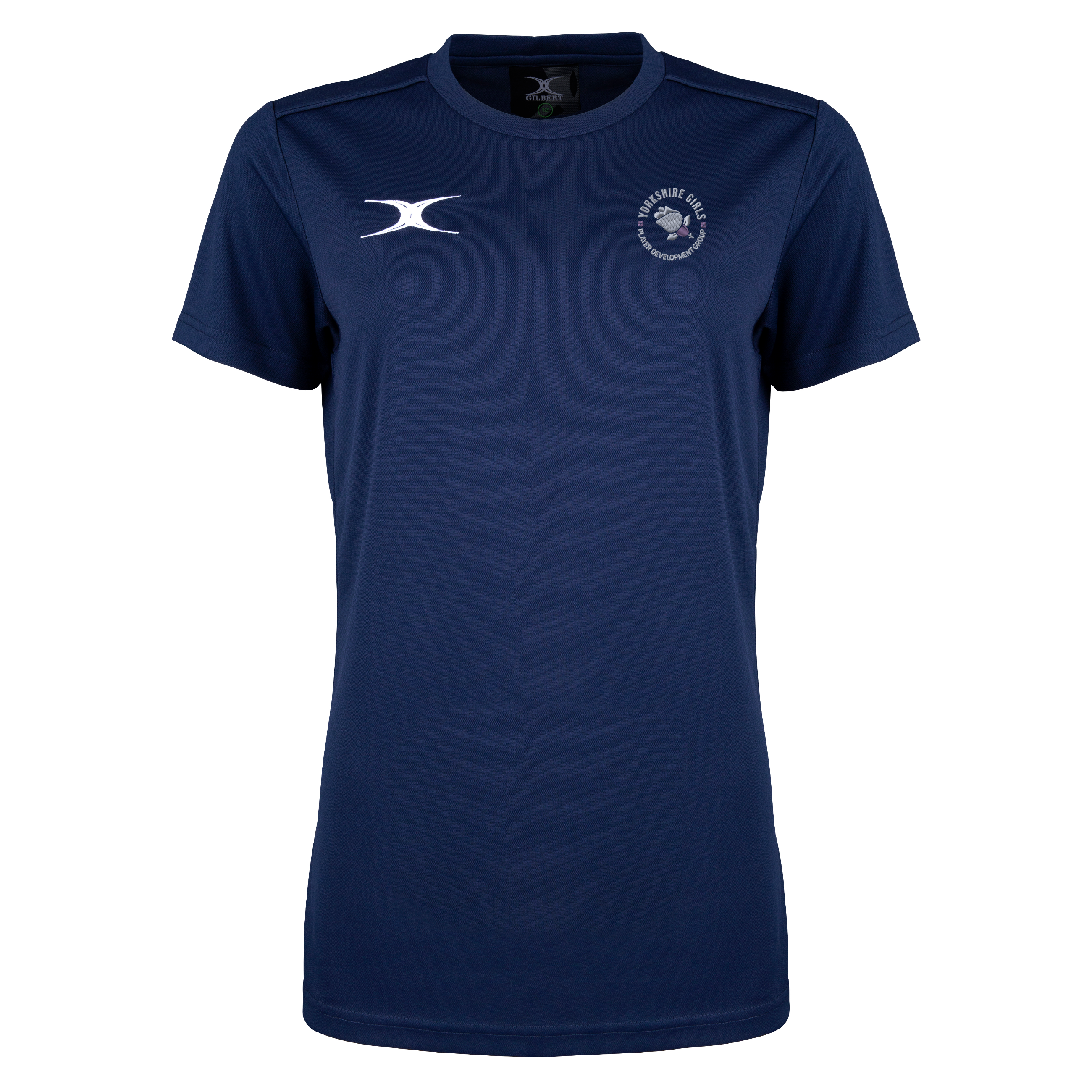gilbert-rugby-yorkshire-pdg-photon-ii-t-shirt-manica-corta-senior-blu-navy image 1
