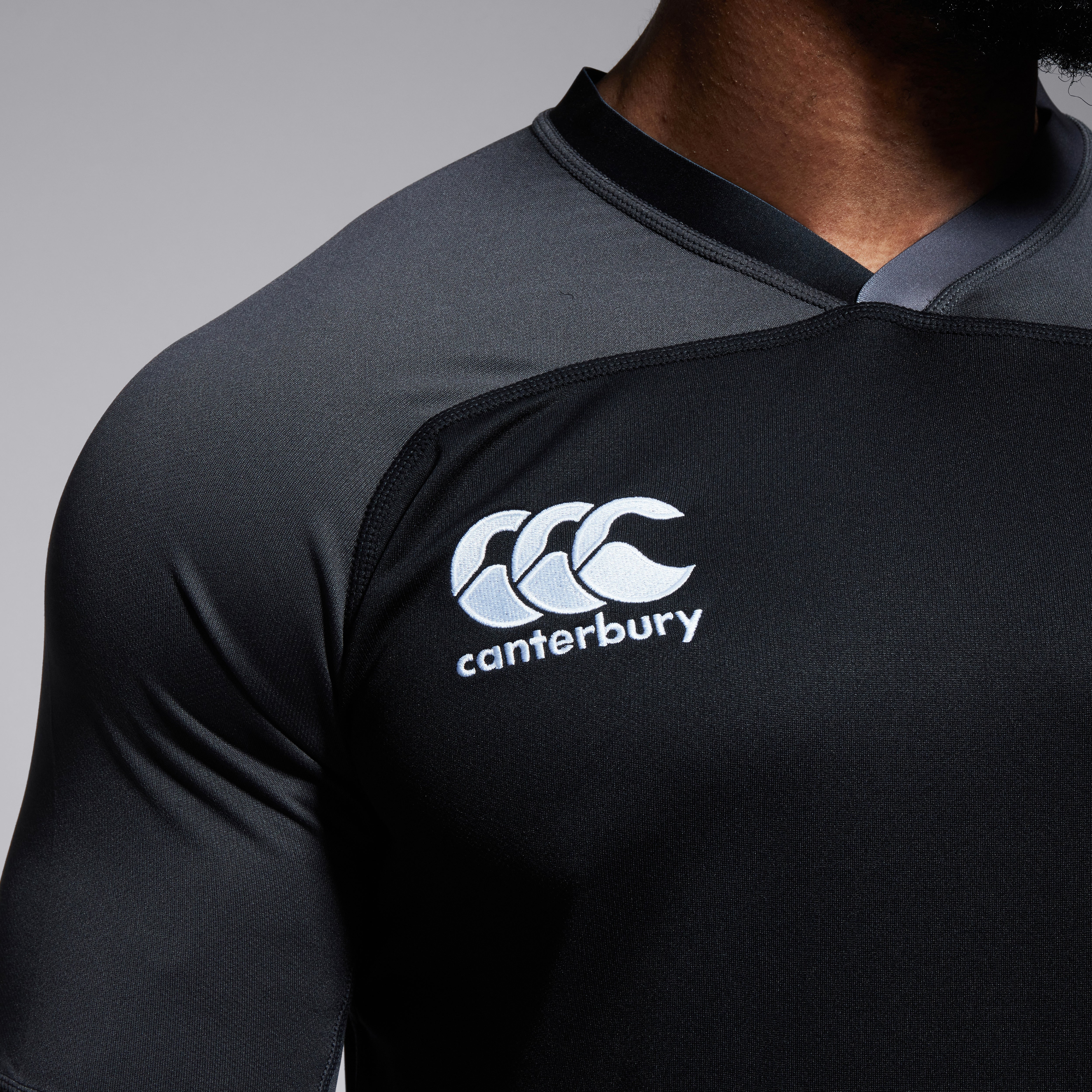 canterbury-vapodri-evader-jersey-rugby-uomo-nero image 6