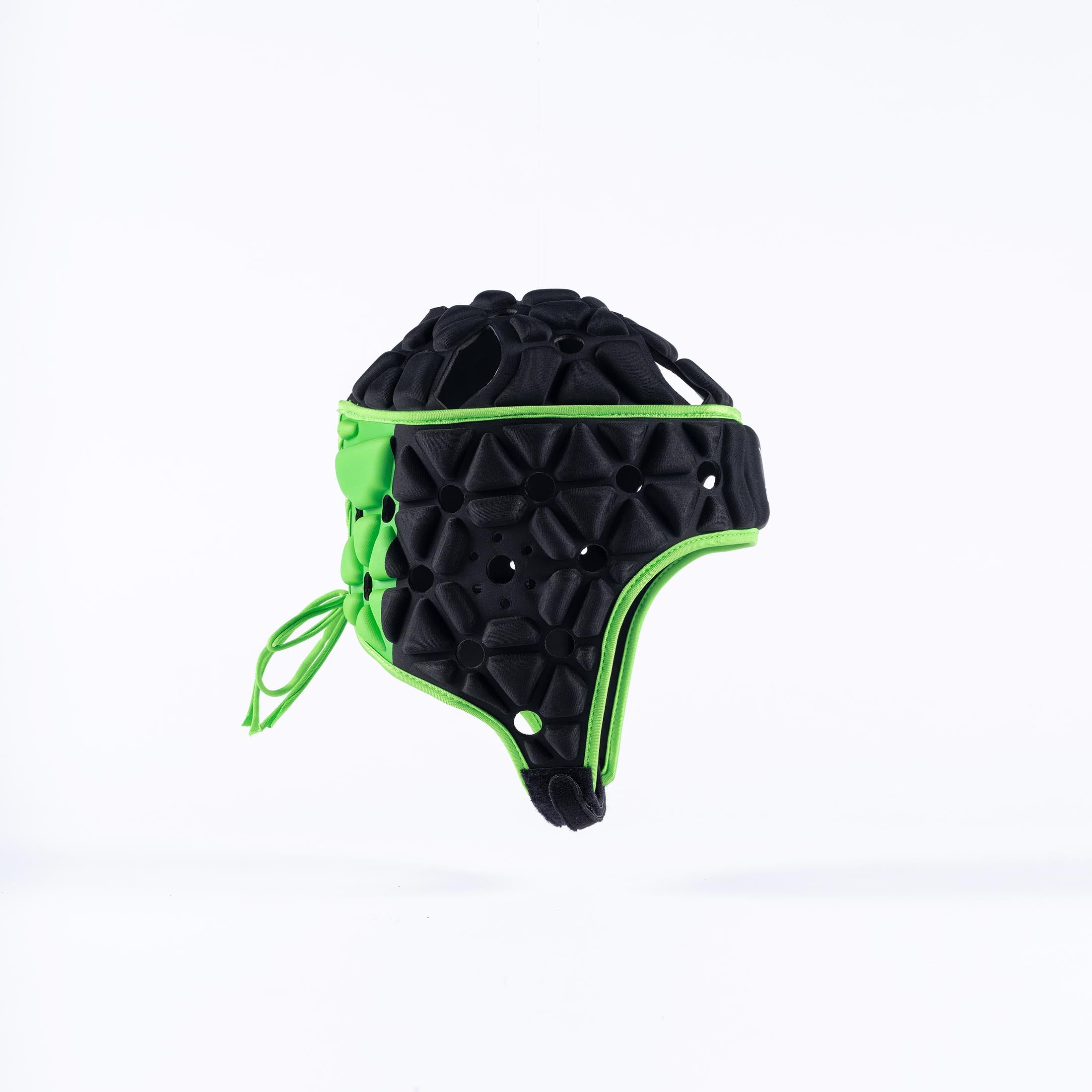 gilbert-rugby-air-headguard-satin-nero-caschetto-rugby-donna image 2