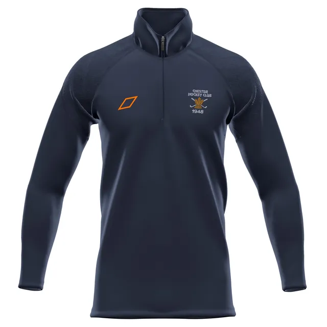 grays-chester-hockey-club-gts-felpa-1-4-zip-junior-blu-navy-scuro image 1
