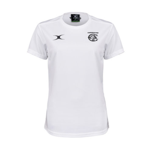 gilbert-rugby-cumbernauld-rfc-junior-photon-ii-t-shirt-a-maniche-corte-bianca image 1